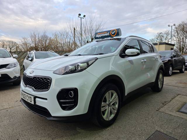 Kia Sportage 1.7 CRDi 2 Euro 6 (s/s) 5dr SUV Diesel White